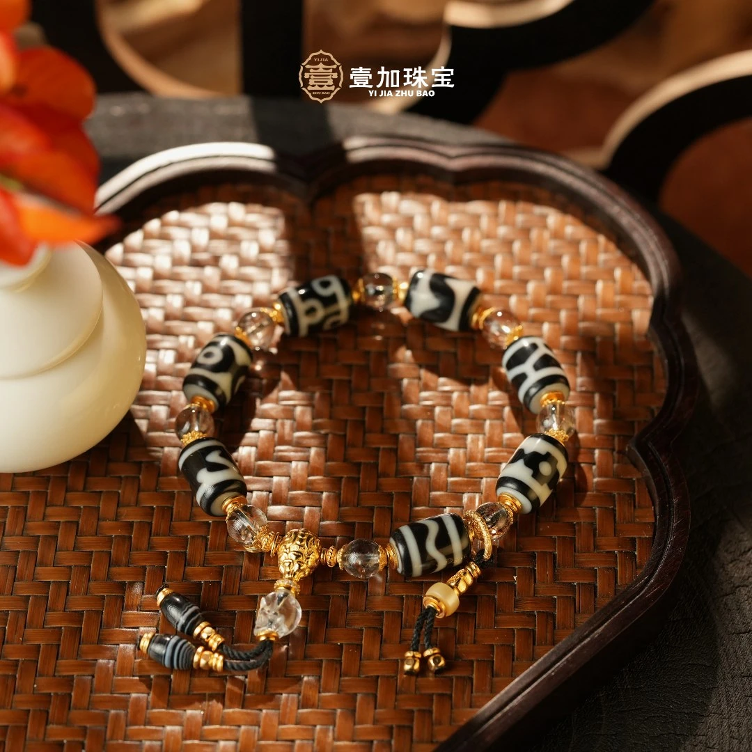 壹加师弟丨手工设计多宝水晶玛瑙手串多样性发一