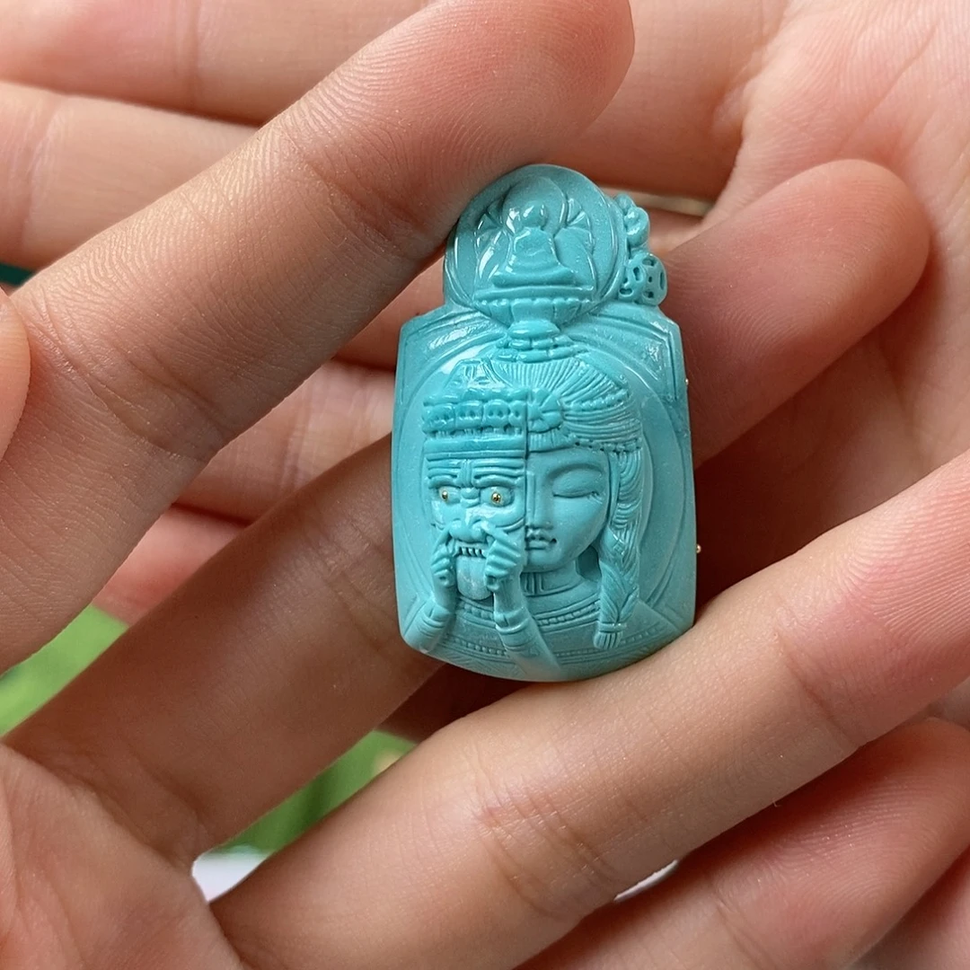 绿松石未镶嵌珠宝奇石