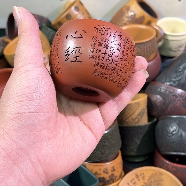 茶杯紫砂全手工紫砂主人杯