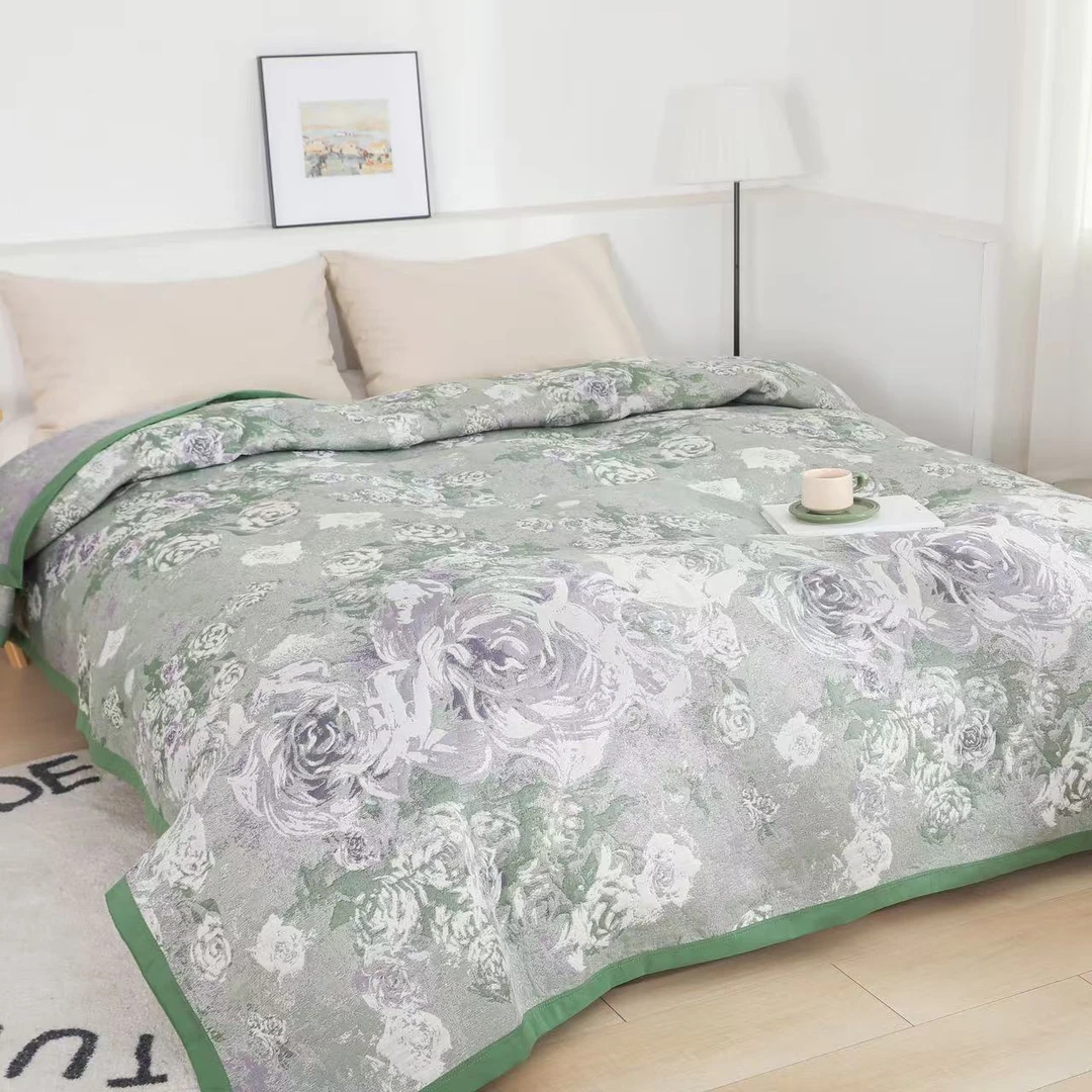 墨韵兰香230*250cm加厚舒适床盖