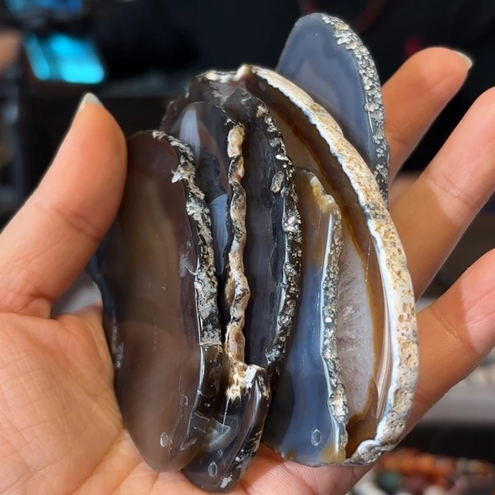 玛瑙/玉髓未镶嵌颈饰