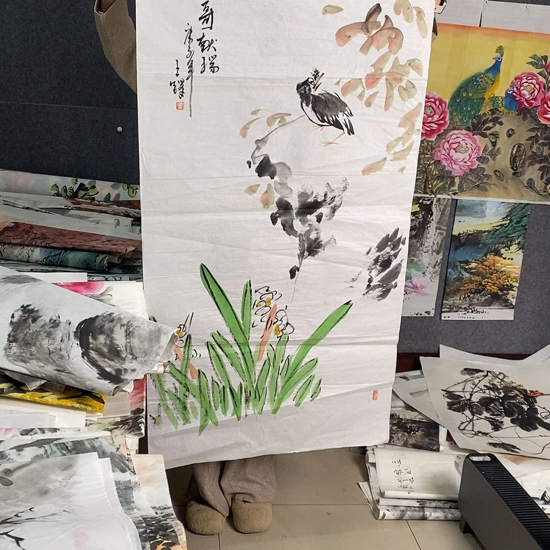 国画手写手绘国画作品60