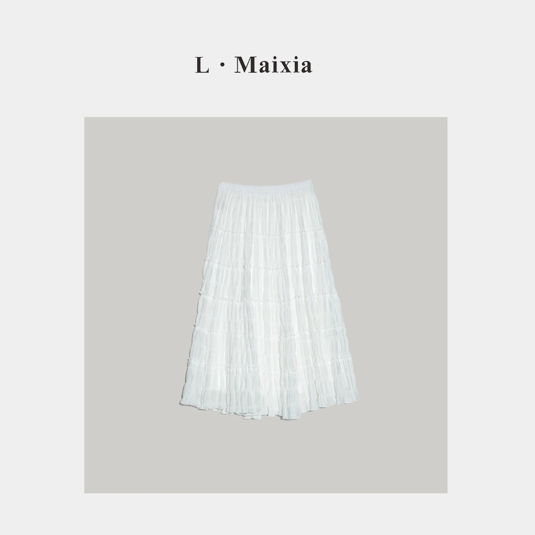 L.MAIXIA/露·玛莉先2025女士半身裙ZS-25838