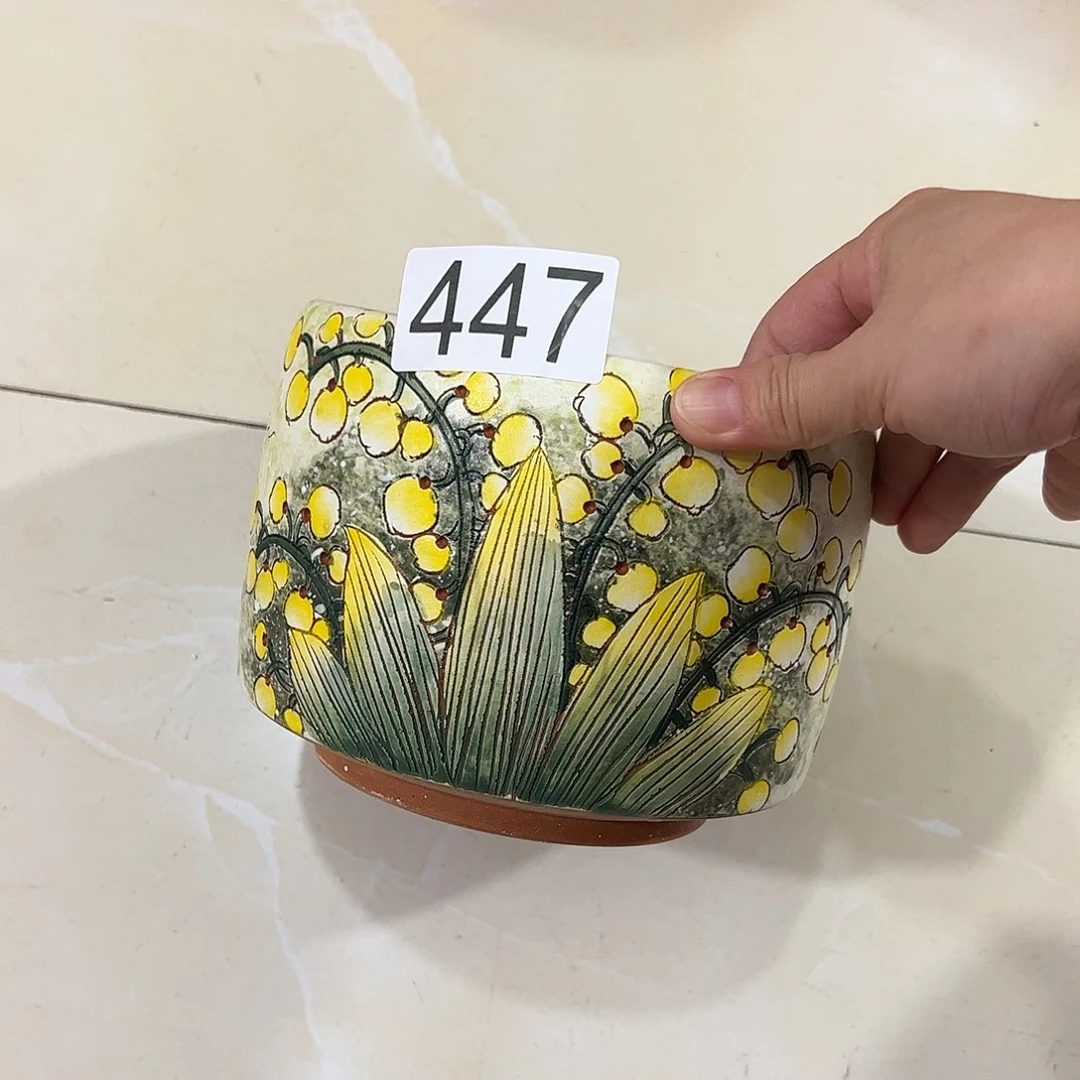 景德镇炫彩手绘口14.5高12.5