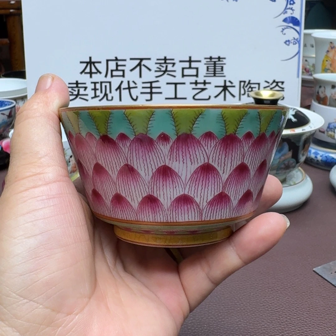 景德镇手工手绘展示