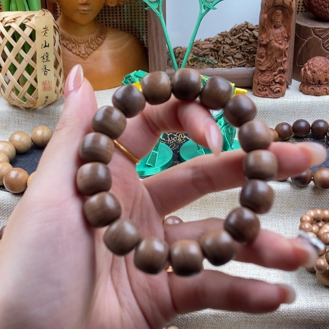 手串/手链檀香木印度迈索尔，老山檀香，奶香12.13