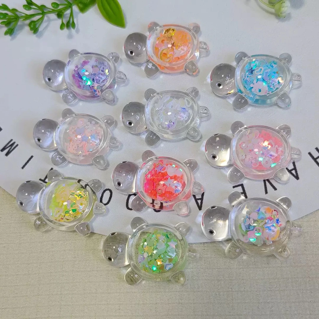 亚克力时尚亮片夜光乌龟