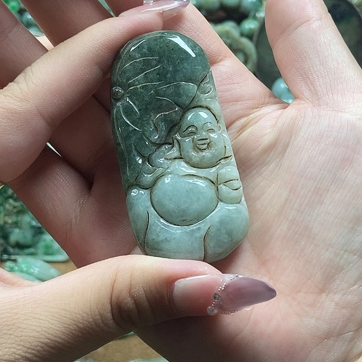 翡翠未镶嵌颈饰000000000