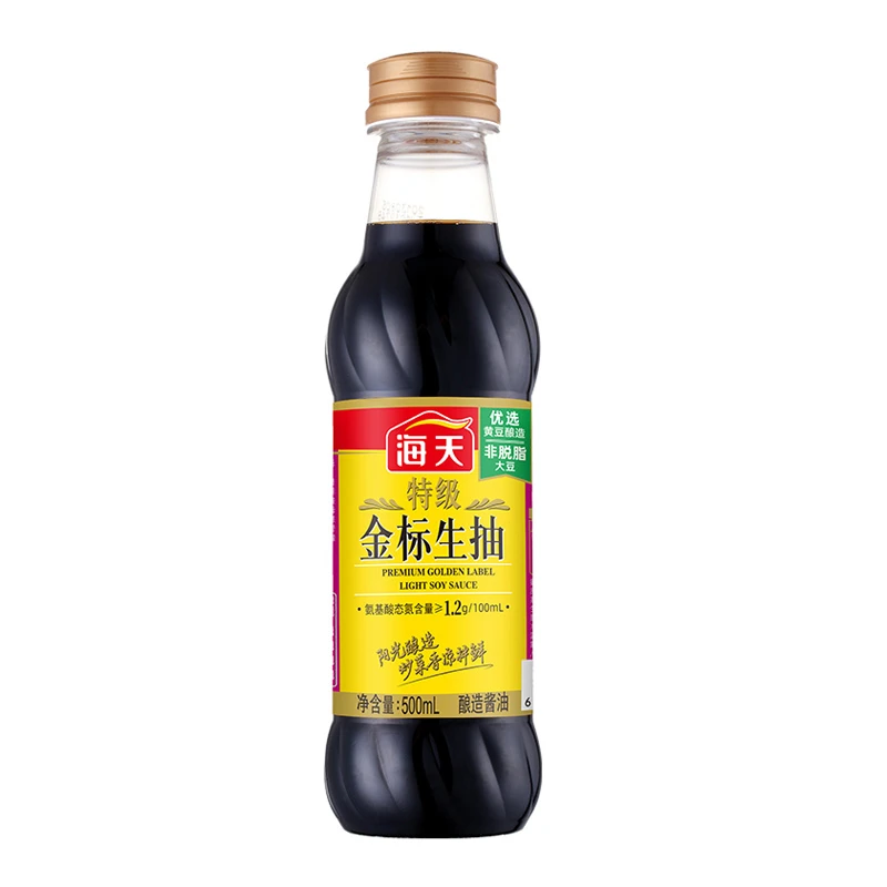 海天特级金标生抽500ml