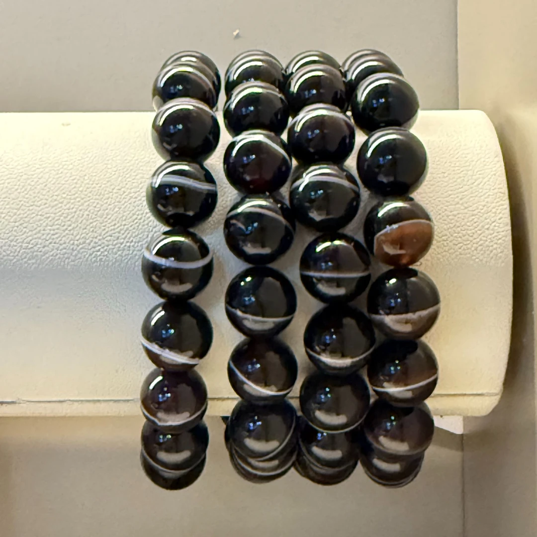 天然一线药师玛瑙手链多样性发一