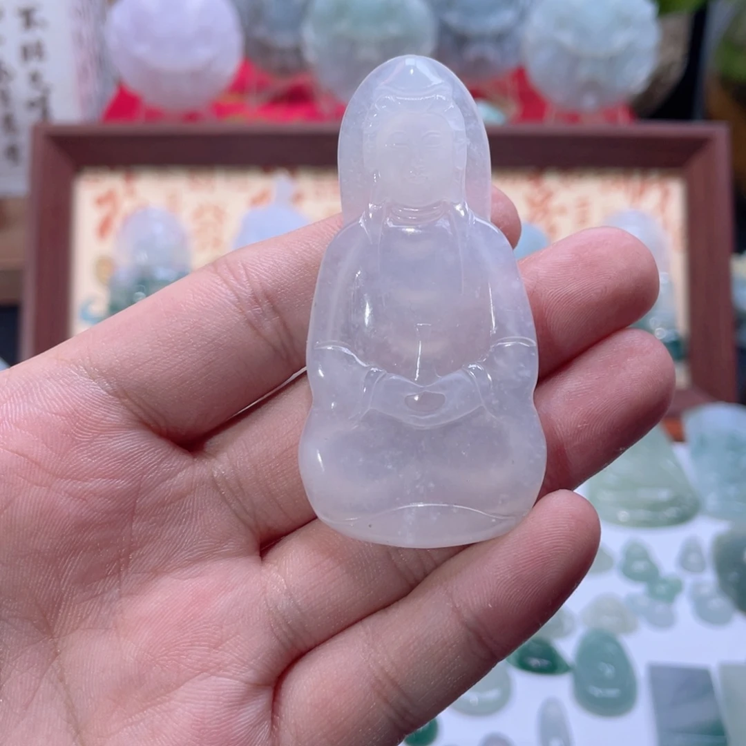 岁***好翡翠未镶嵌挂件翡翠