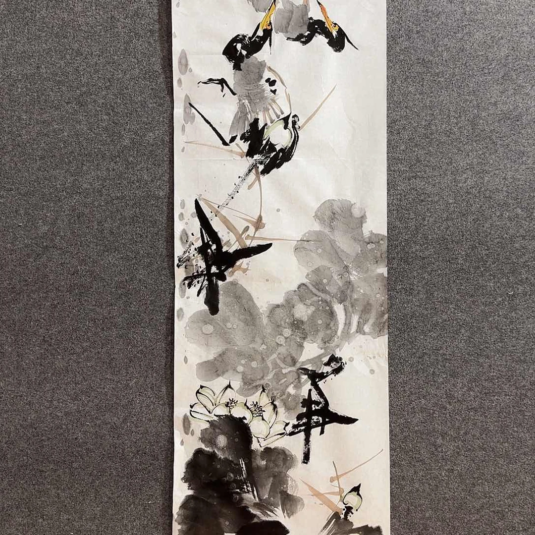 国画邢坤老师手绘作品