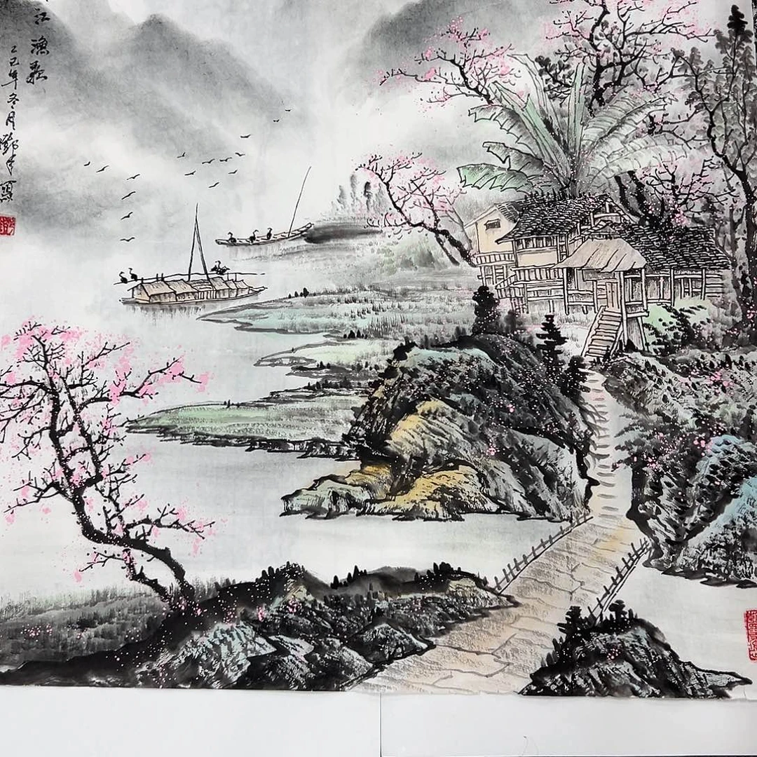 国画精品书画作品