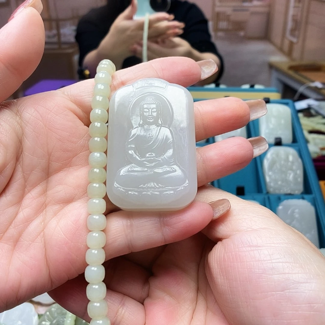 和田玉颈饰未镶嵌乾*