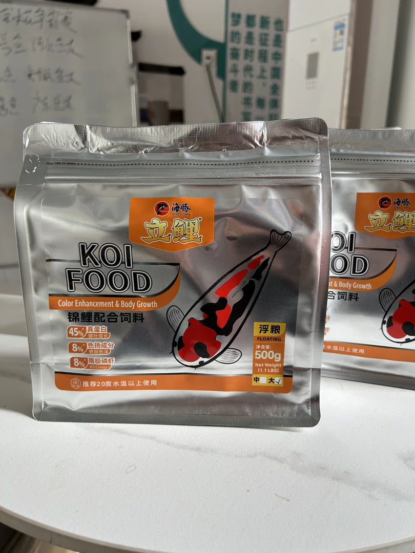 海豚 大颗粒锦鲤配合饲料 500g