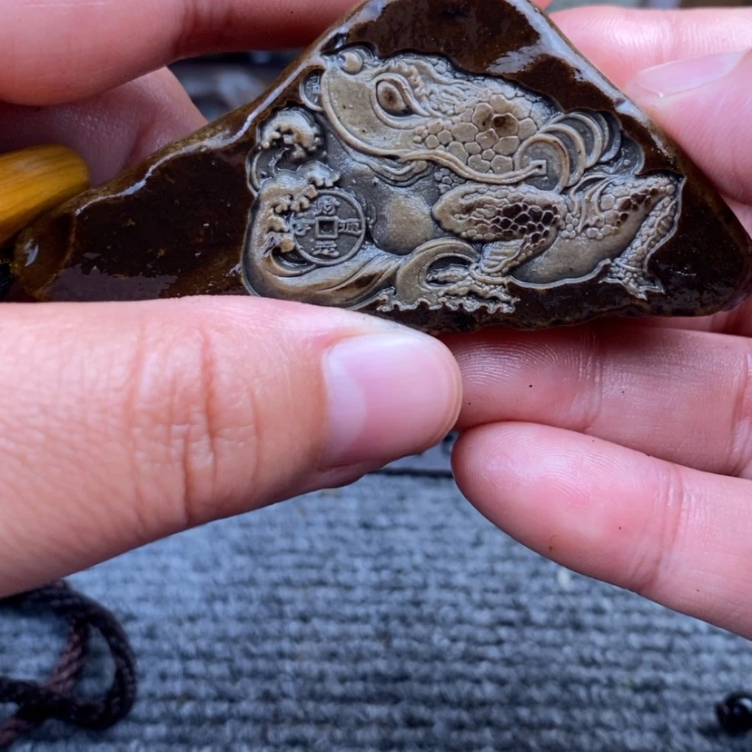 【闪购商品】原石雕刻手把件