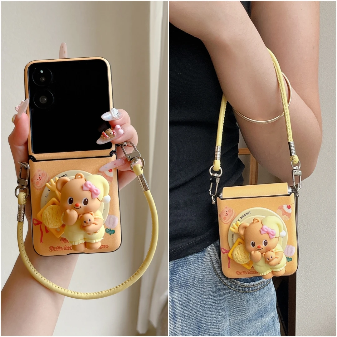 适用华为PuraX折叠屏手机壳小米MixFlip2包中轴荣耀MagicVFlip2