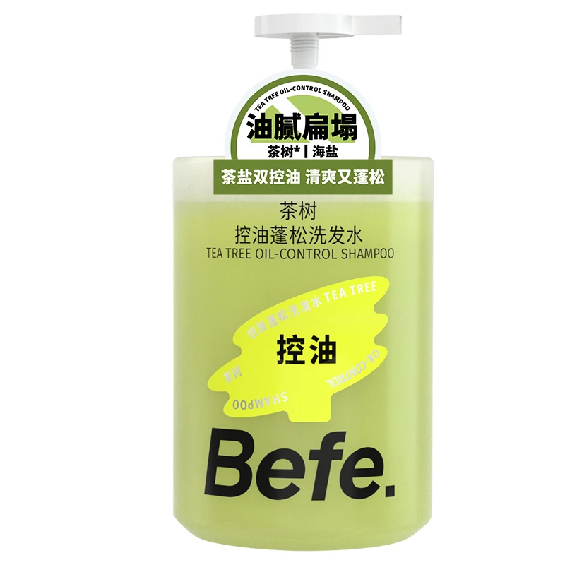不凡茶树控油蓬松洗发水450ml