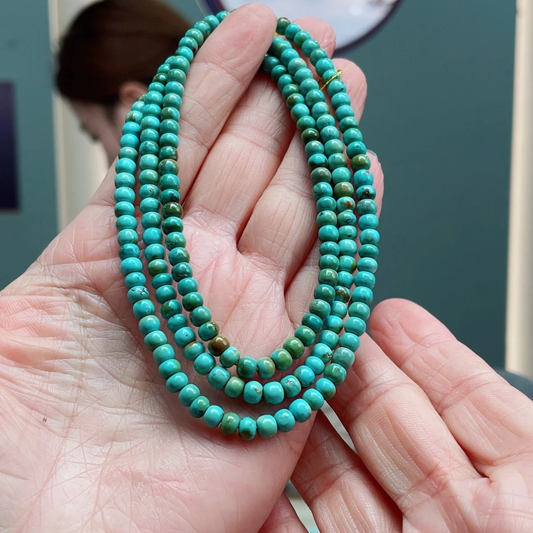 未镶嵌绿松石颈饰