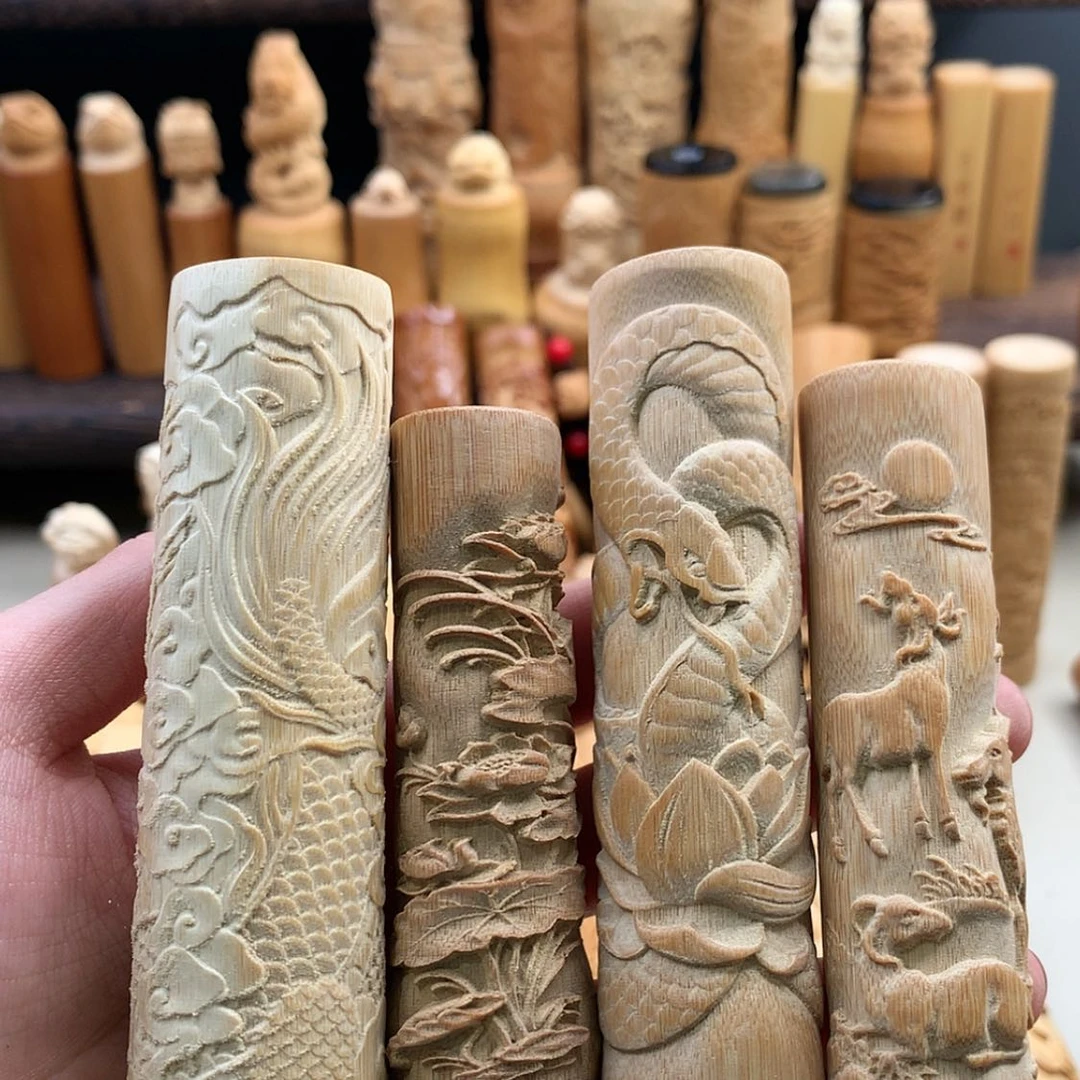 【闪购商品】竹开裂实心竹哈哈哈哈哈哈