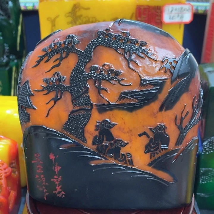 寿山石印石篆刻印章引首章闲章姓名章生日礼物