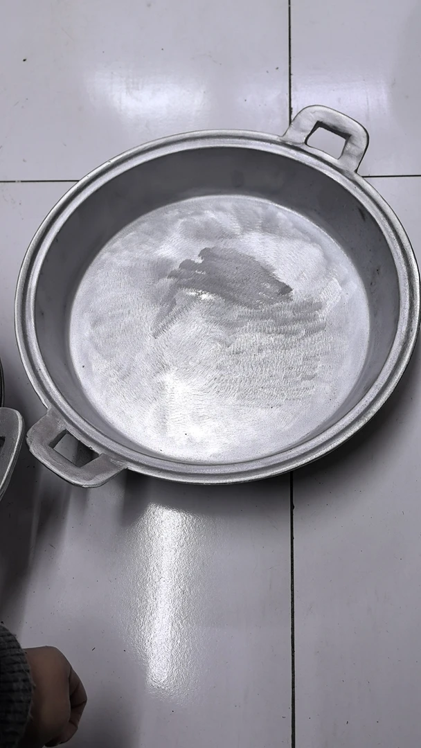 老式铸铝饼铛 加厚款 老式工艺铸铝而成