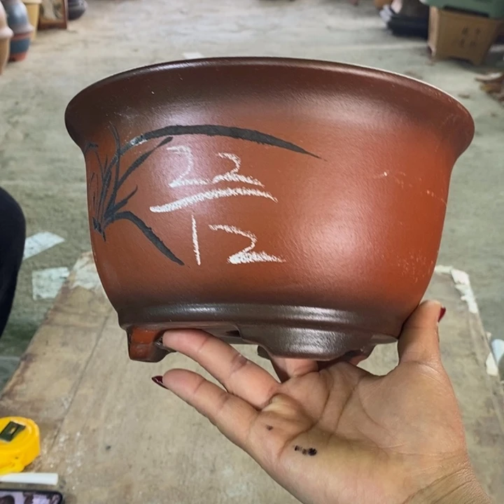 紫砂花盆紫砂紫砂