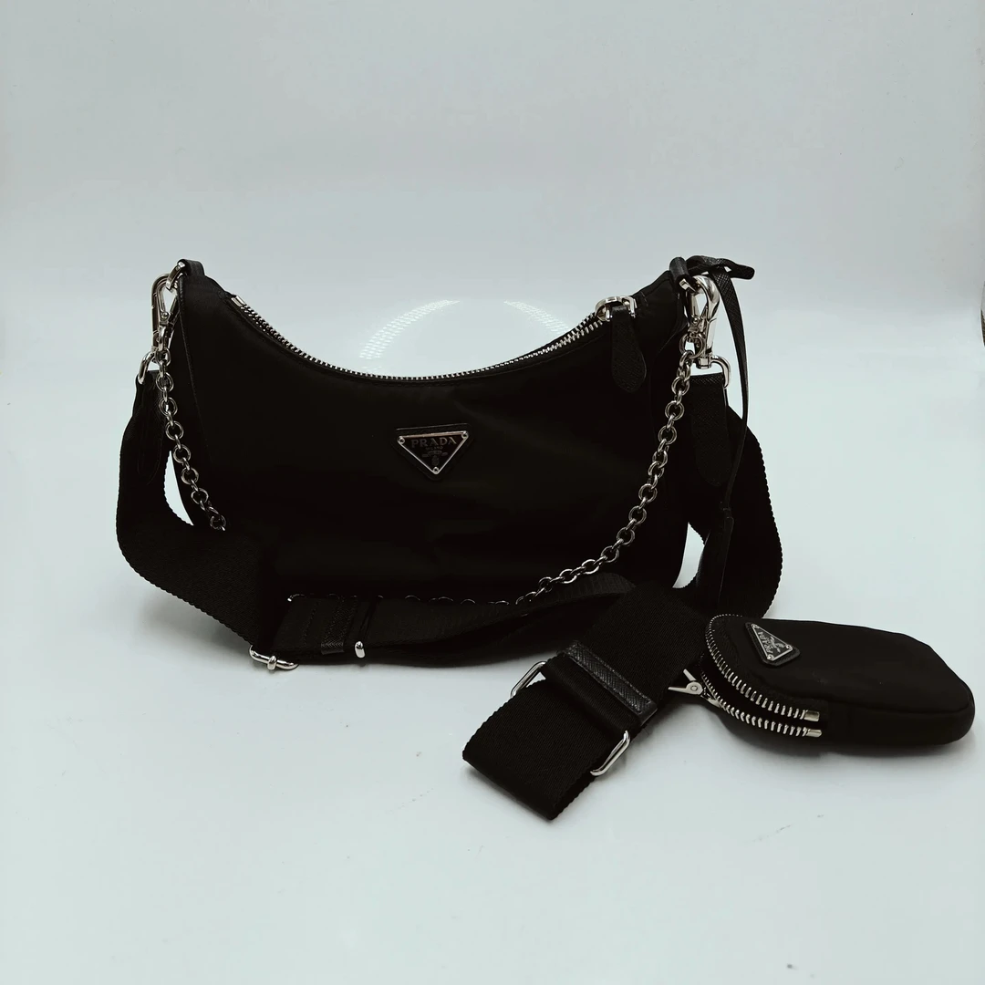 95新 Prada/普拉达 普拉达三合一hobo   42420