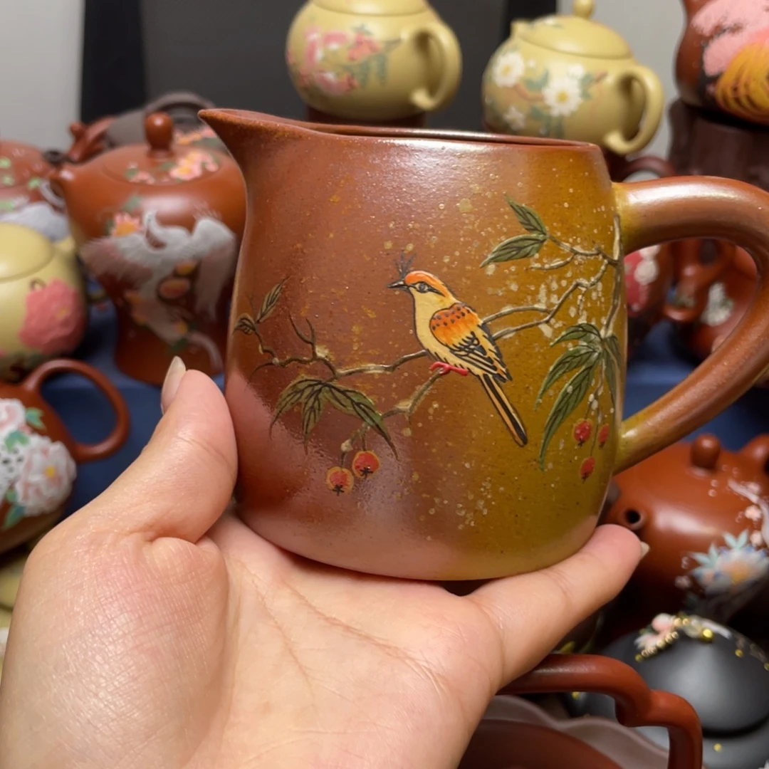 紫砂茶杯紫砂主人杯249cc