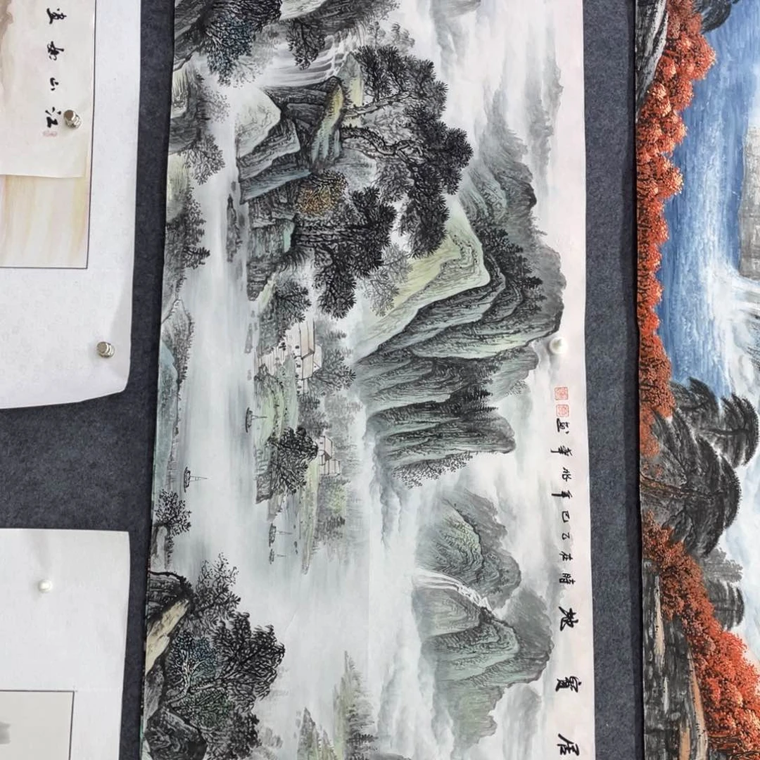 莫兆华老师小六尺画心