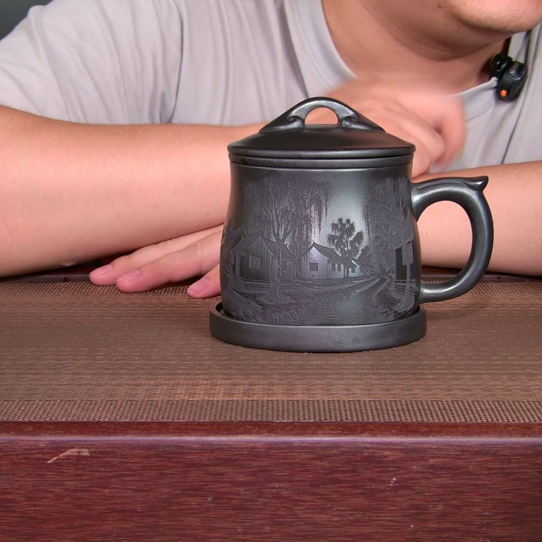茶杯紫砂高货放漏
