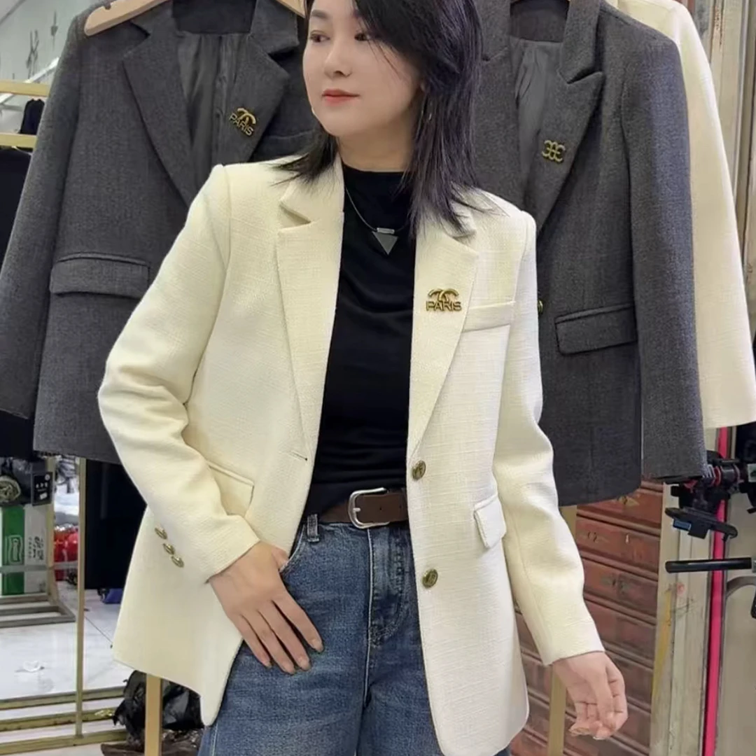 902款毛呢西服外套