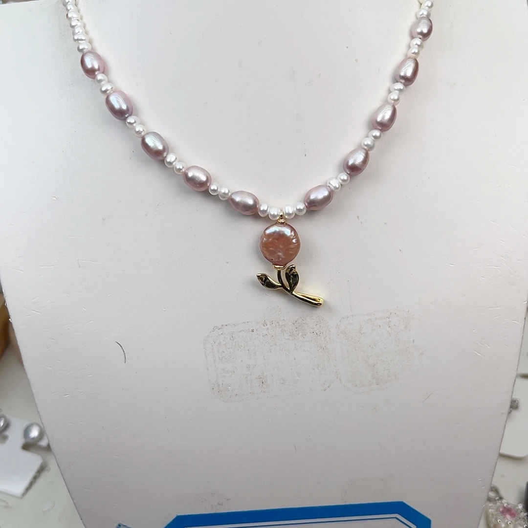 未镶嵌淡水珍珠颈饰