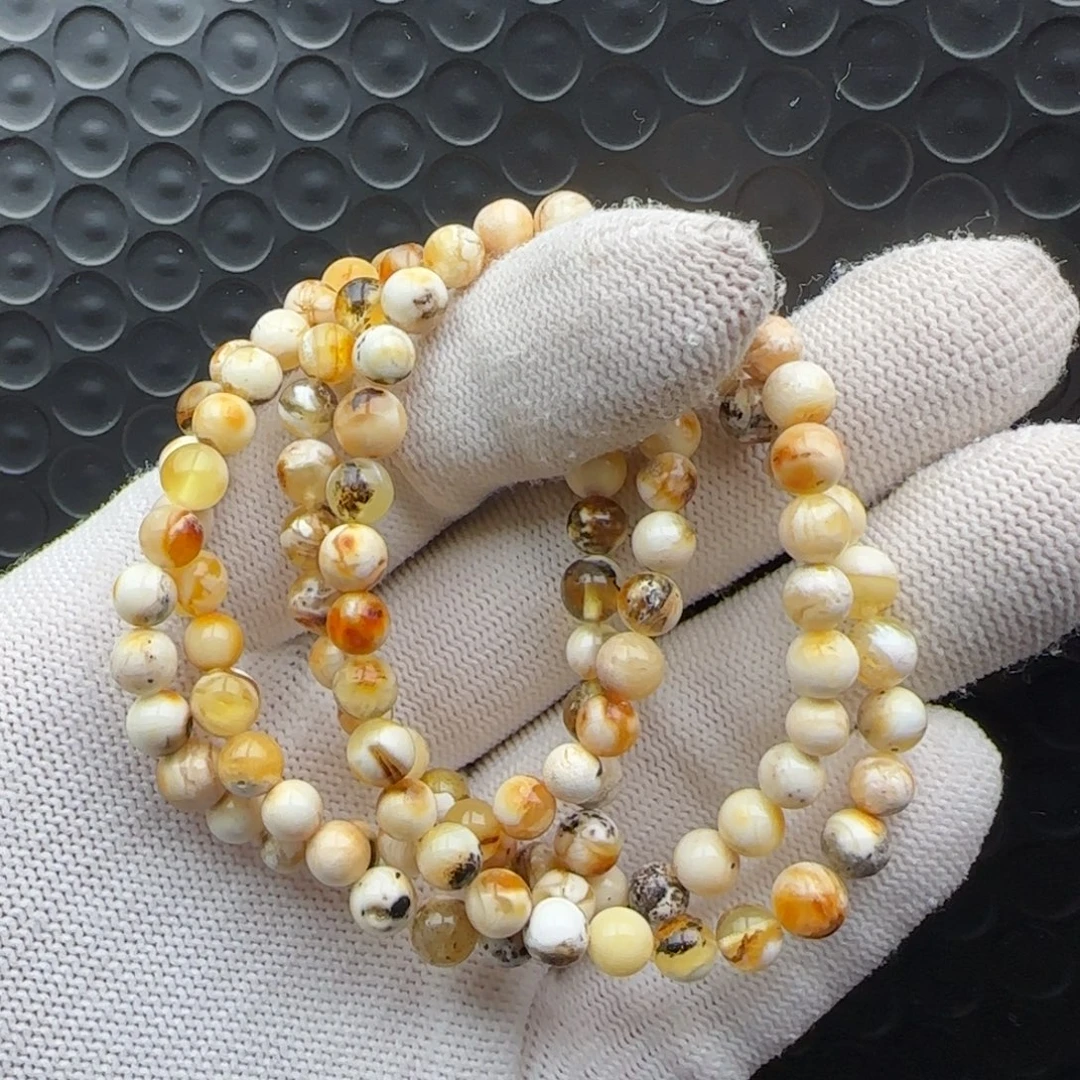 未镶嵌琥珀裸石5尺寸