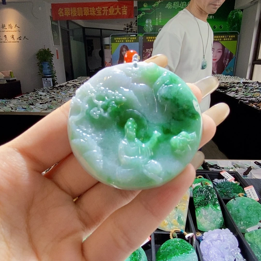 颈饰未镶嵌翡翠翡翠