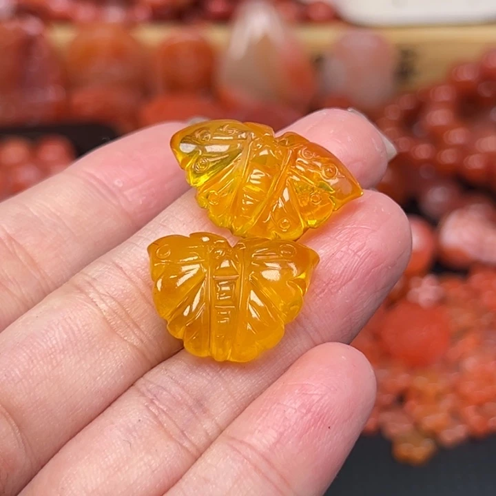 南红玛瑙未镶嵌吊坠(不含链)