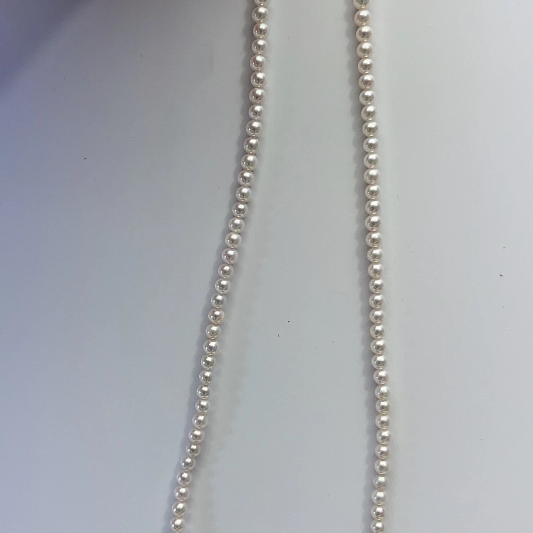 淡水珍珠银S925镶嵌颈饰