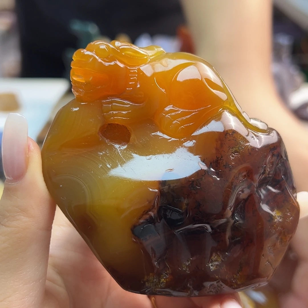 玛瑙/玉髓未镶嵌颈饰