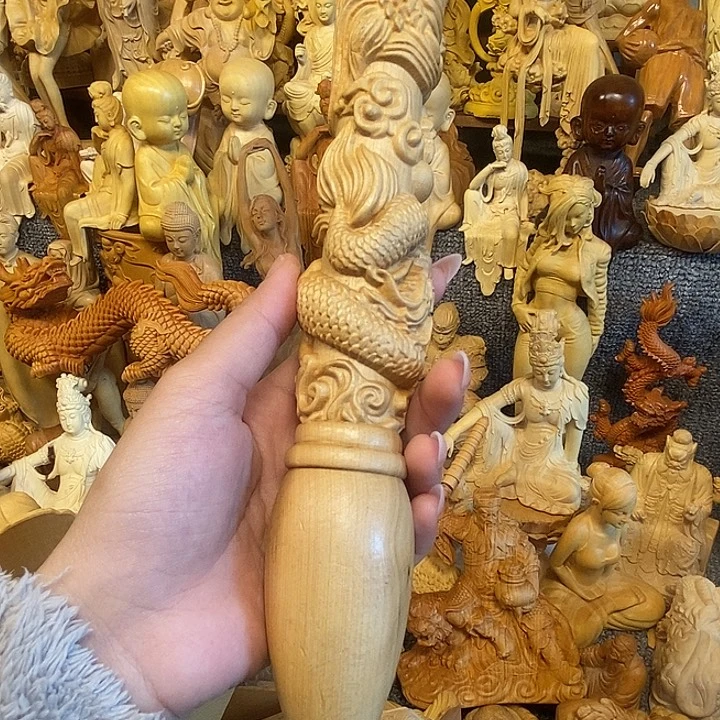 柏木（崖柏）崖柏瑕疵龙笔