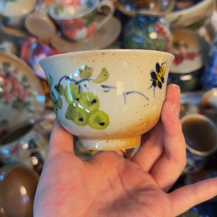 瓷片景德镇陶瓷手工手绘