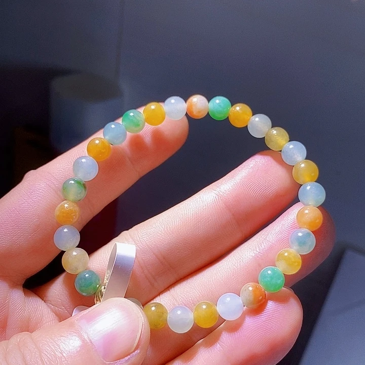 定制翡翠未镶嵌6.8卡天然缅甸