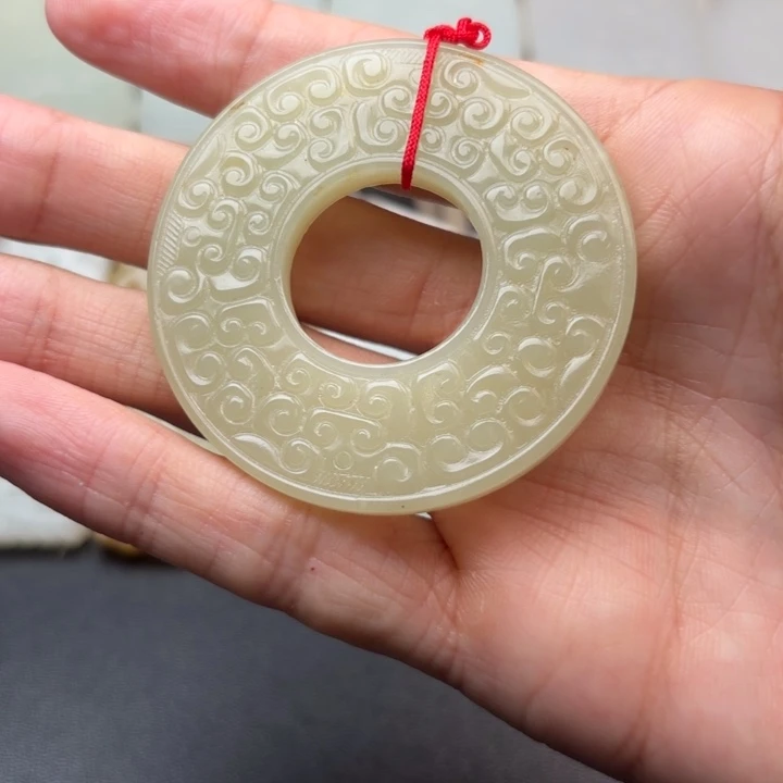 用***勒和田玉未镶嵌挂件