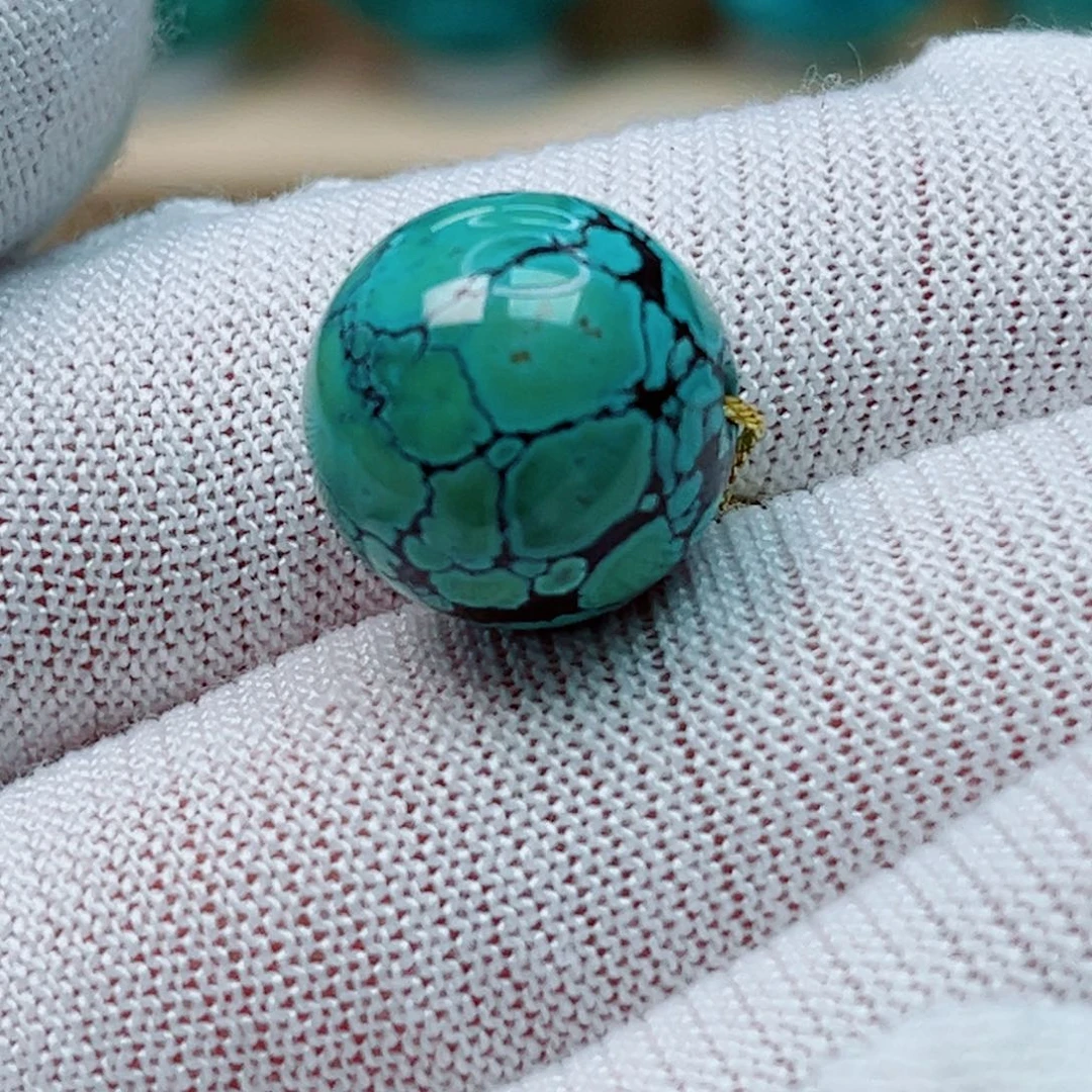 绿松石未镶嵌圆珠14