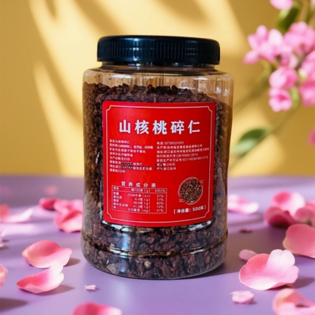 【2025新货】核桃山核桃仁500G核桃仁碎仁酥脆小核桃碎仁坚果零食