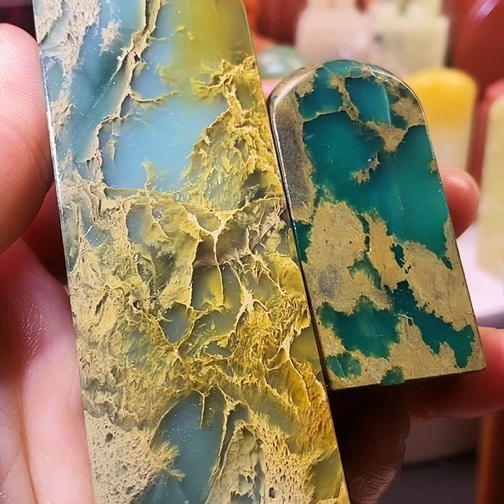 星***辰青田石四川绿四川绿