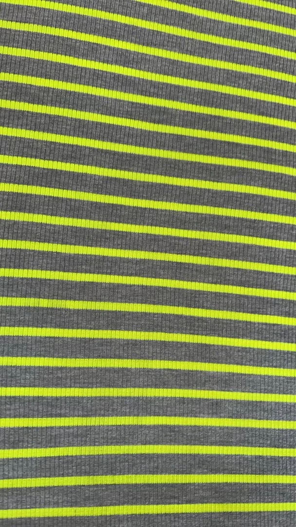 灰绿横条纹纯棉面膜T随心裁打底衫短袖T吊带衫家居服防蚊裤睡衣