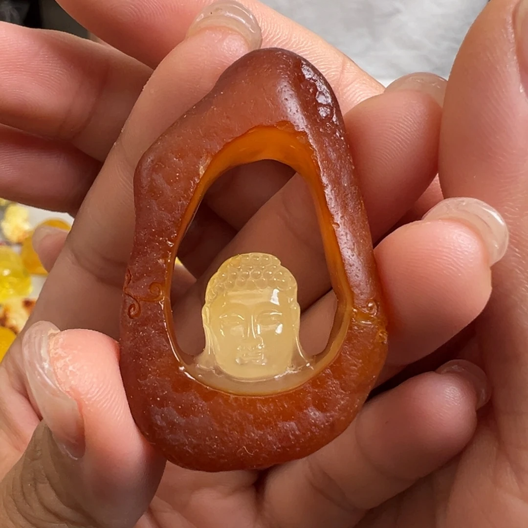 裸石蜜蜡未镶嵌蜜蜡
