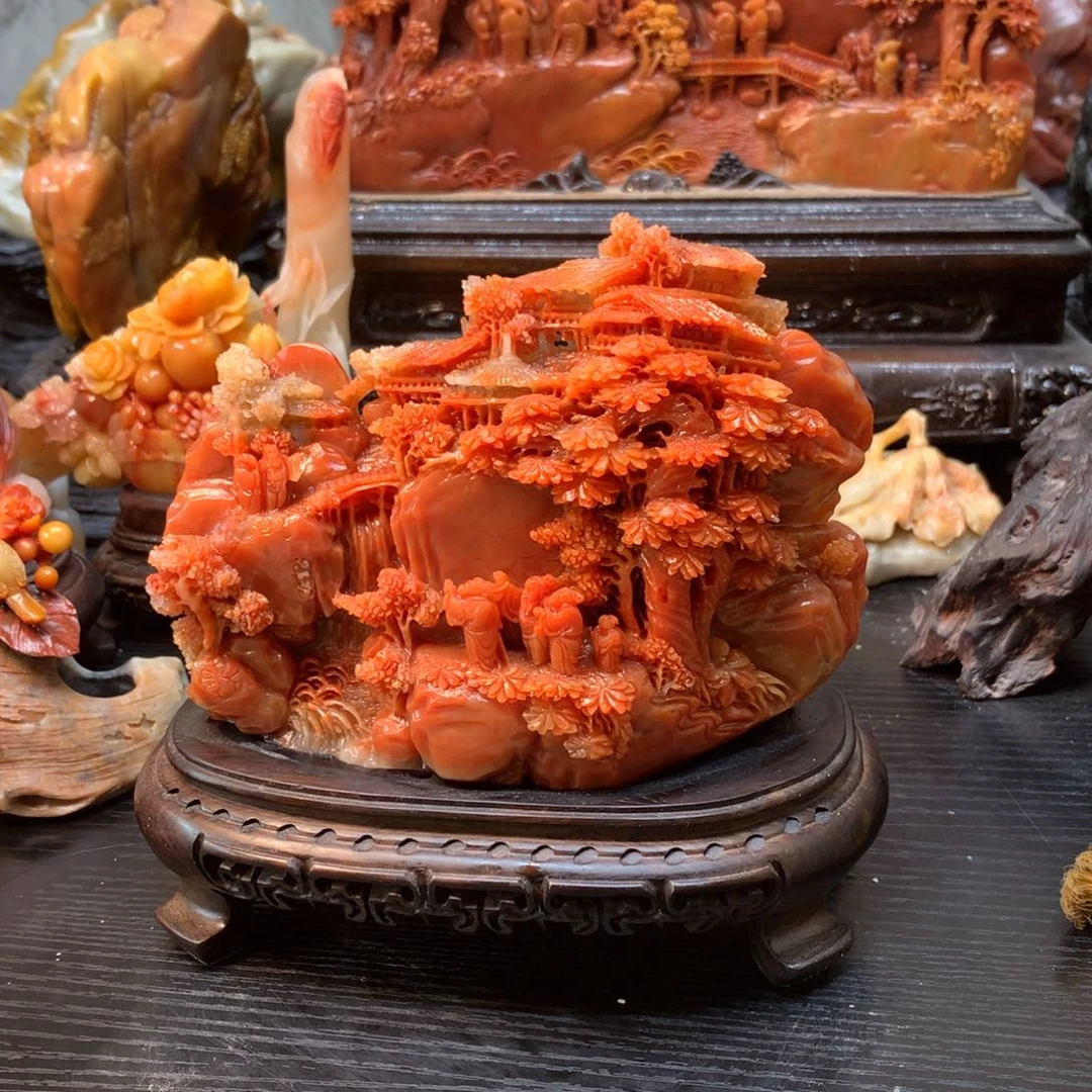 寿山石寿山石摆件