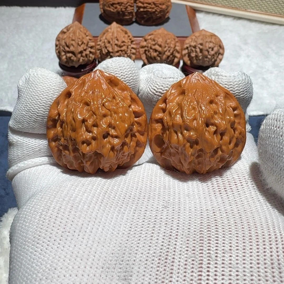 文玩核桃把件七步沟37