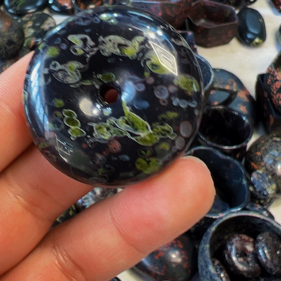 神***之梅花玉鱼缸石茶周边微瑕不退不换